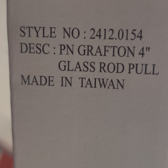 Restoration Hardware 4" Drawer Pull‎ Polished Nickle NIP Grafton Set of 10 - Picture 5 of 7